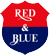 RED  BLUE