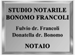 STUDIO NOTARILE BONOMO FRANCOLI DONATELLA