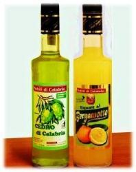 Liquori di cedro e di bergamotto.
